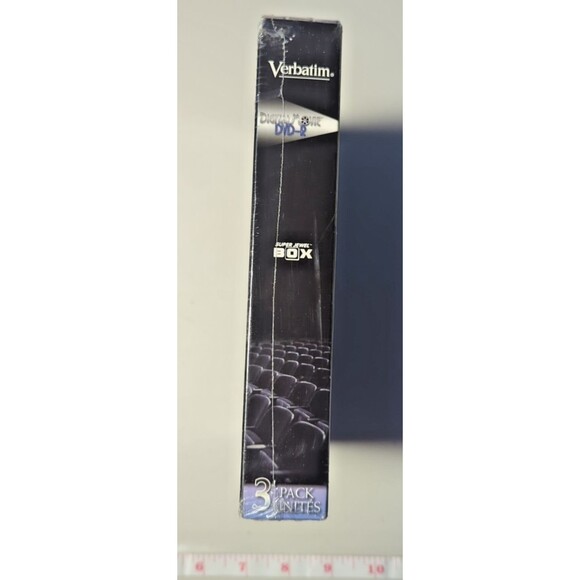Verbatim Digital Movie DVD-R 3-Pack 4x Write Speed 120min/4.7gb Per Disc - Picture 4 of 10